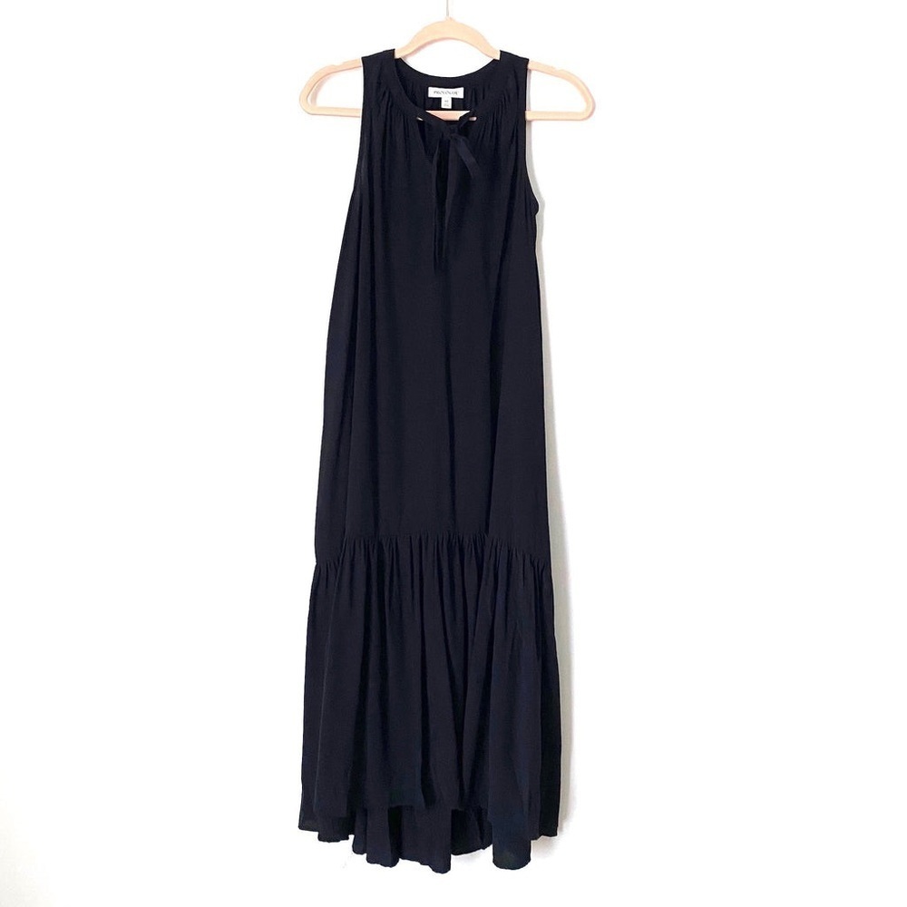 PROLOGUE Women's Sleeveless V-Neck Maxi Shift Dress Black - Picture 4 of 7